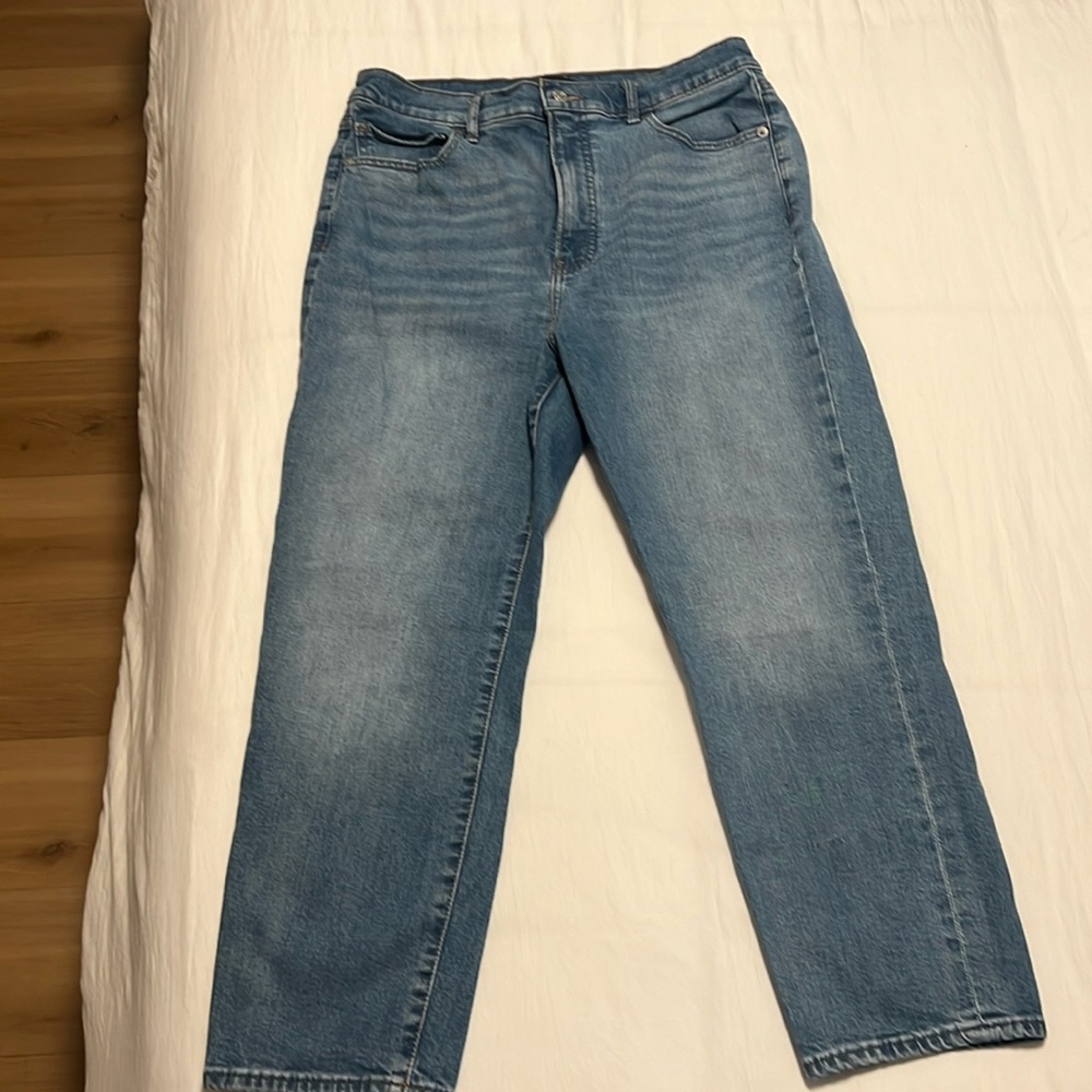 High rise mom jeans
